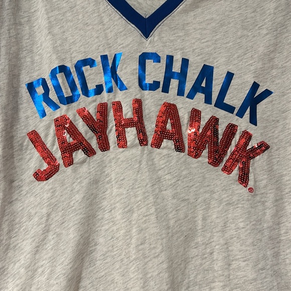 Jayhawk long sleeve sequin tee - Picture 2 of 2